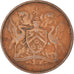 Coin, TRINIDAD & TOBAGO, 5 Cents, 1971