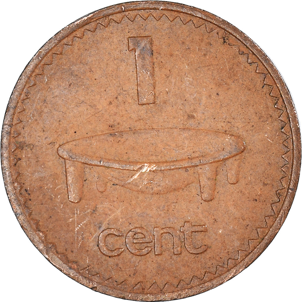 Coin, Fiji, Cent, 1969