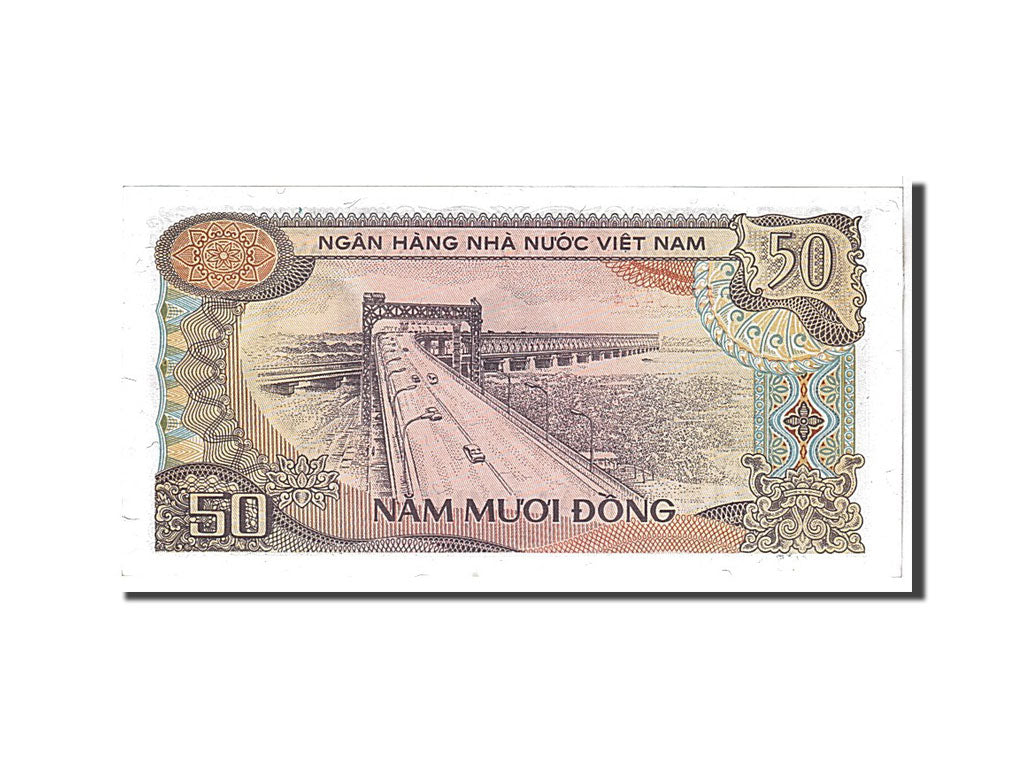 Billete, 50 D<ox>ng, 1985, Vietnam, UNC
