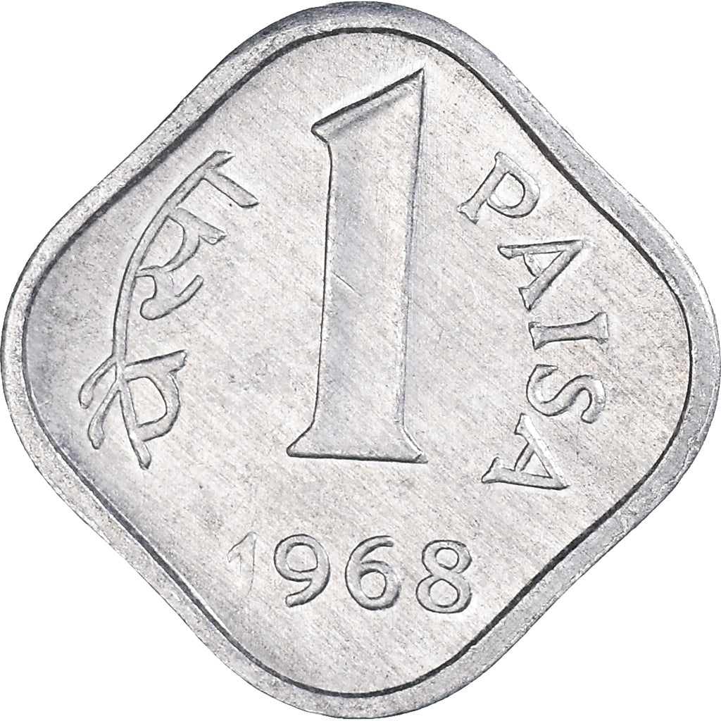 Münze, India, Paisa, 1968