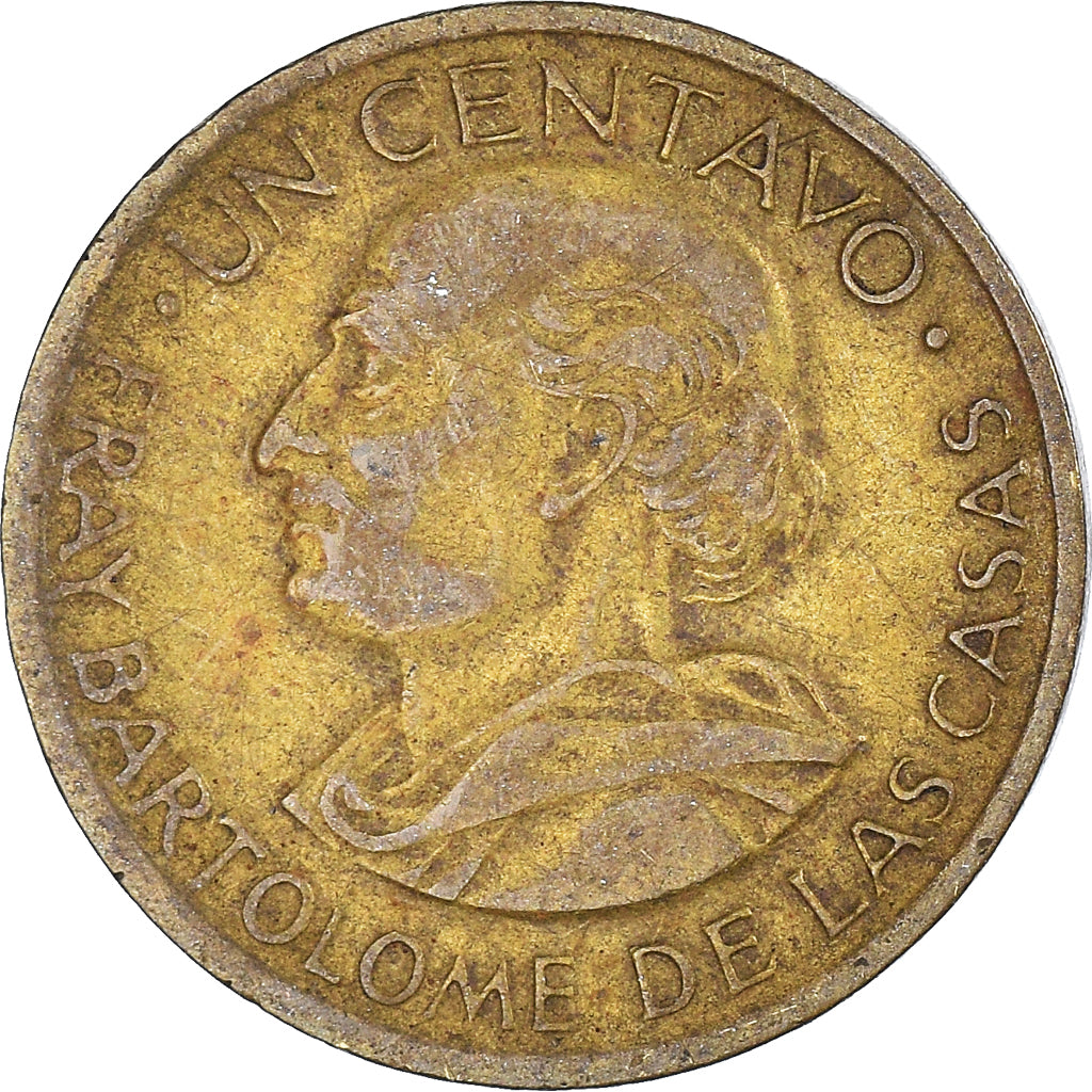 Monnaie, Guatemala, Centavo, Un, 1970