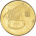 Moneda, Israel, 1/2 New Sheqel, 1988
