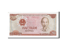 Biljet, Viëtnam, 200 Dông, 1987, KM:100a, SPL