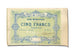 Biljet, 5 Francs, 1870, Frankrijk, TTB+