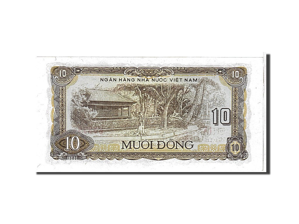 Banknote, Viet Nam, 10 D<ox>ng, 1980, KM:86a, UNC(63)
