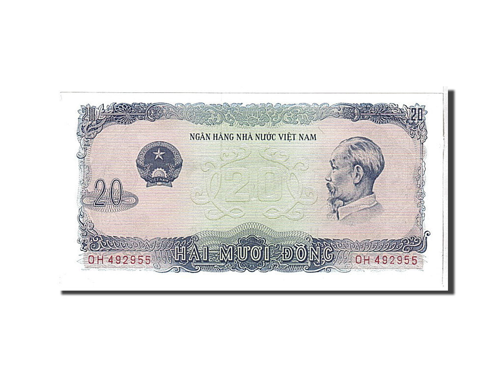 Banknote, Viet Nam, 20 Dông, 1976, KM:83a, UNC(63)