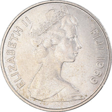 Coin, Fiji, 20 Cents, 1969
