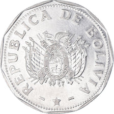 Coin, Bolivia, 2 Bolivianos, 1991
