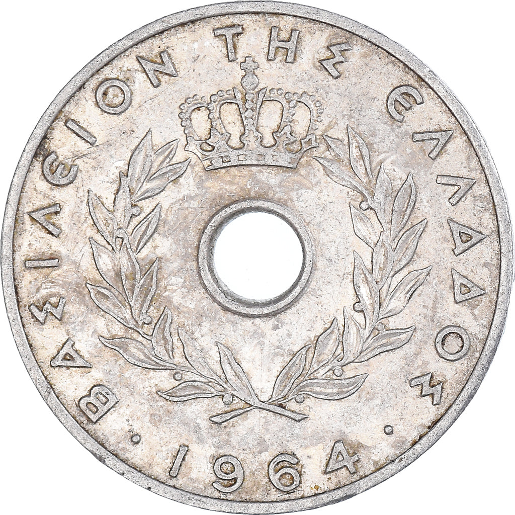 Münze, Griechenland, 20 Lepta, 1964