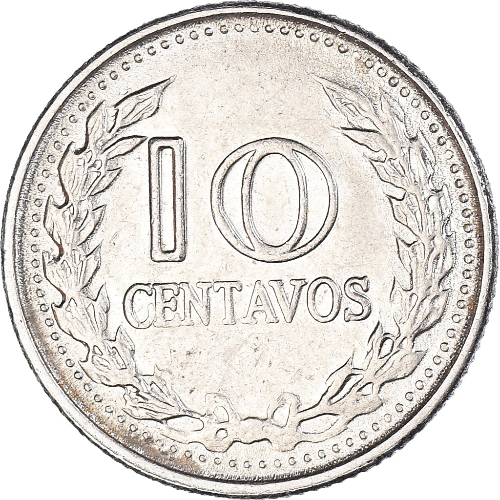 Coin, Colombia, 10 Centavos, 1970