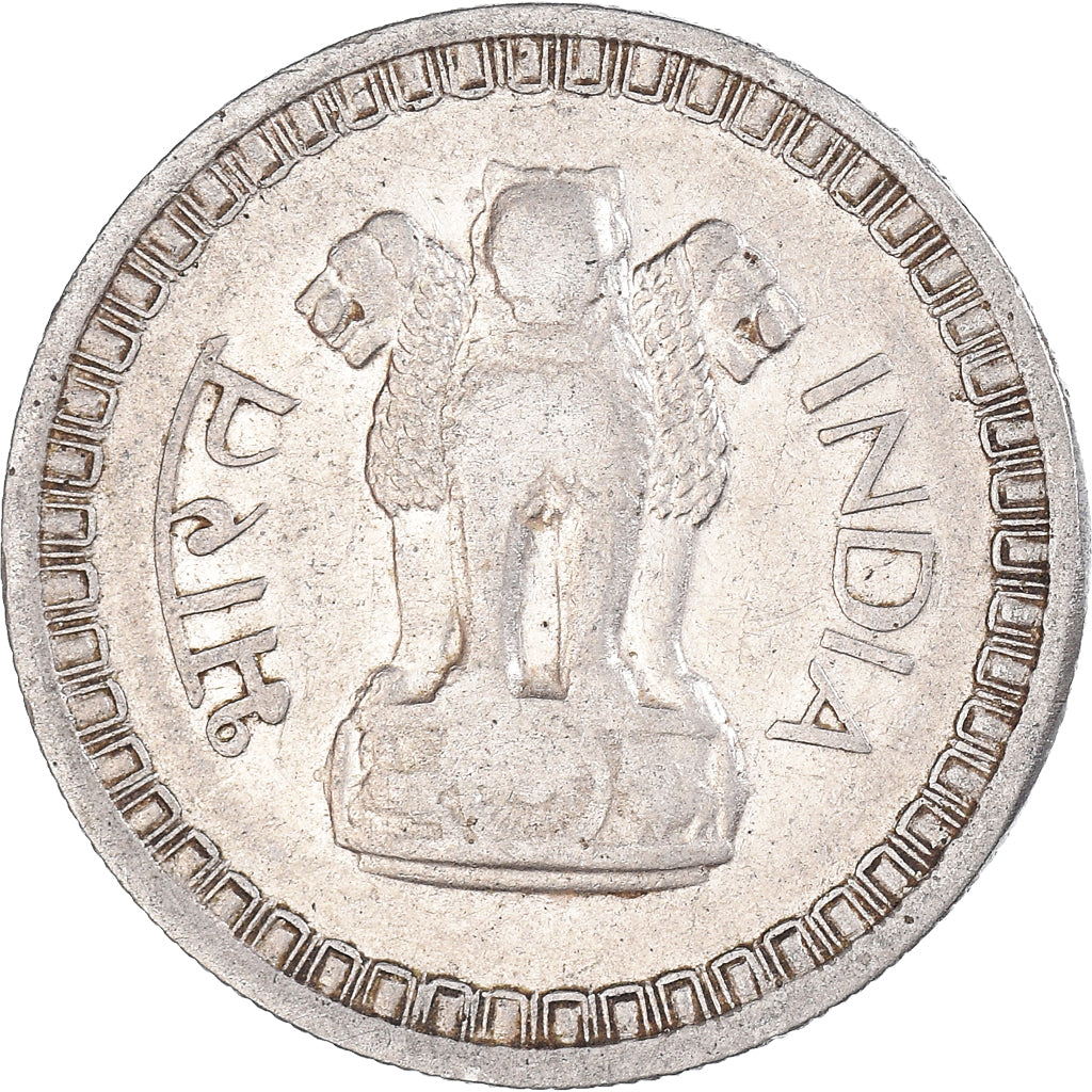 Coin, INDIA-REPUBLIC, 50 Naye Paise, 1961