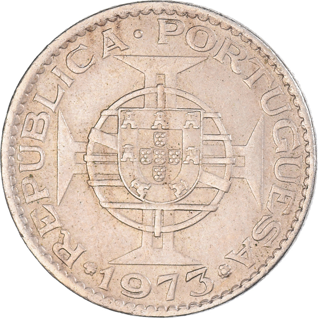 Münze, Macau, 50 Avos, 1973