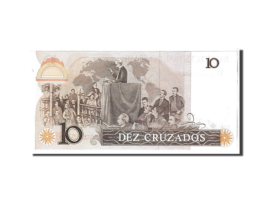 Brazil, 10 Cruzados, 1986, KM #209a, UNC(65-70), A1049010621A