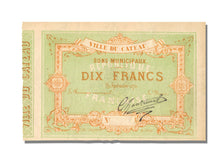 Geldschein, Frankreich, 10 Francs, 1870, UNZ-