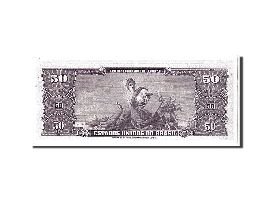 Banknote, Brazil, 5 Centavos on 50 Cruzeiros, 1966, KM:184b, UNC(65-70)