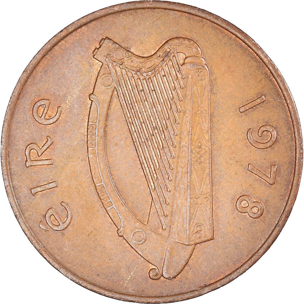 Coin, IRELAND REPUBLIC, 2 Pence, 1978