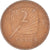 Coin, Fiji, 2 Cents, 1969