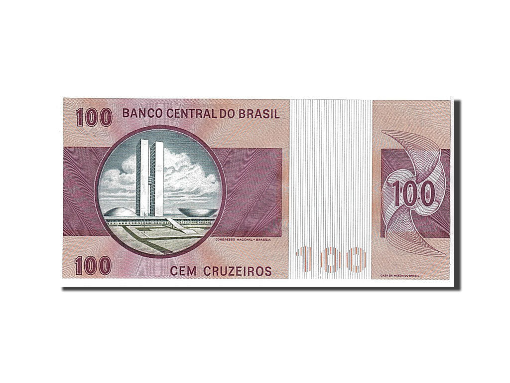 Brazil, 100 Cruzeiros, 1981, KM #195Ab, UNC(65-70), A12481097722