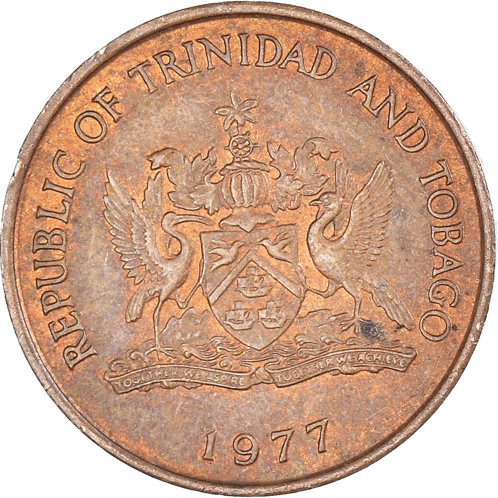 Monnaie, Trinité-et-Tobago, Cent, 1977