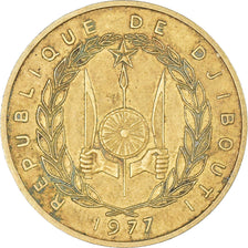 Moneda, Yibuti, 20 Francs, 1977