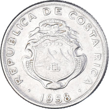 Moneta, Costa Rica, 10 Centimos, 1958