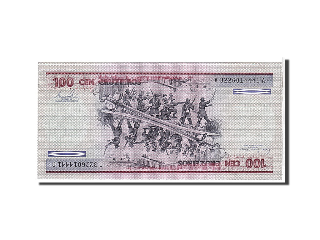Banknote, Brazil, 100 Cruzeiros, 1981, KM:198a, UNC(65-70)