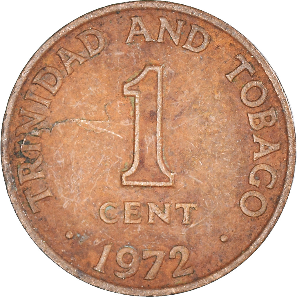 Monnaie, Trinité-et-Tobago, Cent, 1972