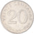 Coin, Bolivia, 20 Centavos, 1970