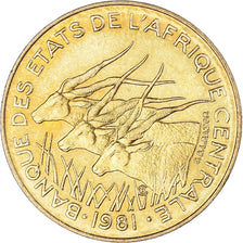Munten, Staten van Centraal Afrika, 10 Francs, 1981