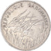 Münze, Gabun, 100 Francs, 1975