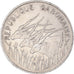 Moneta, Gabon, 100 Francs, 1975