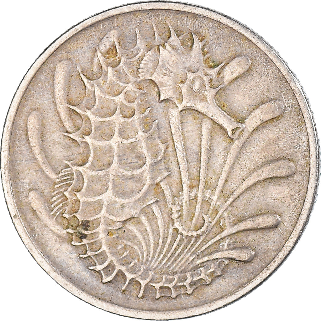 Moneta, Singapore, 10 Cents, 1969