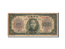 China, 5 Dollars, 1930, KM #200f, VF(20-25), X634272