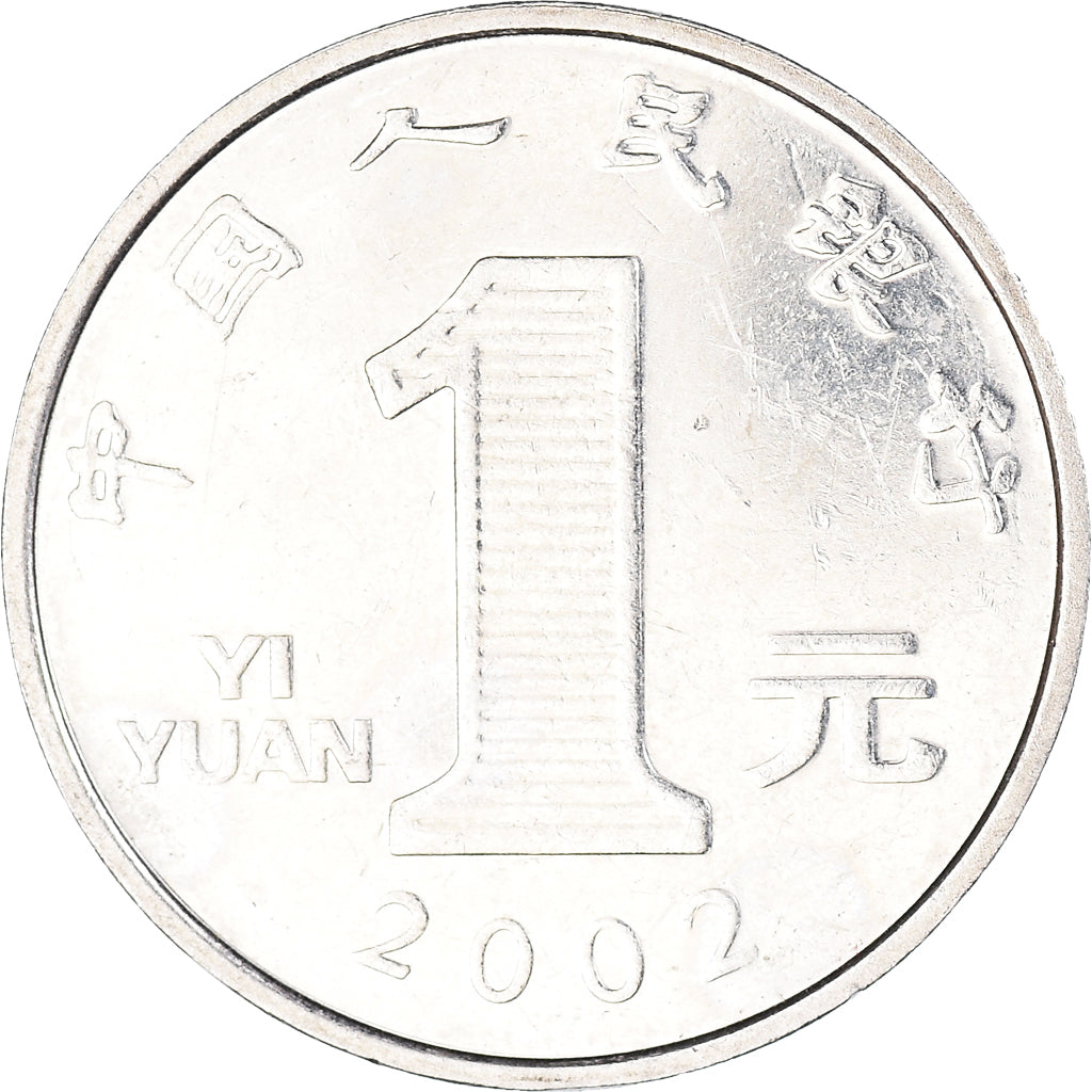 Munten, China, Yuan, 2002