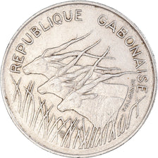 Coin, Gabon, 100 Francs, 1971