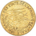 Munten, Staten van Centraal Afrika, 5 Francs, 1980
