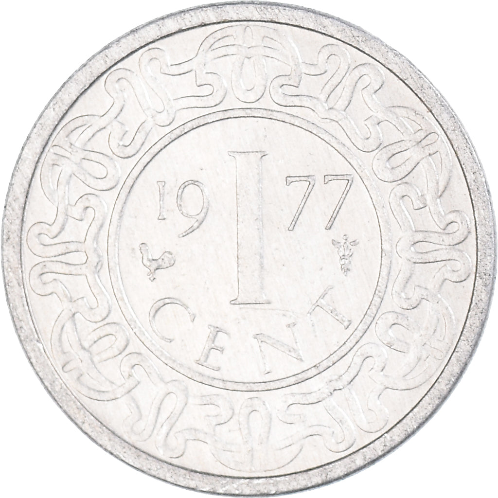 Monnaie, Suriname, Cent, 1977