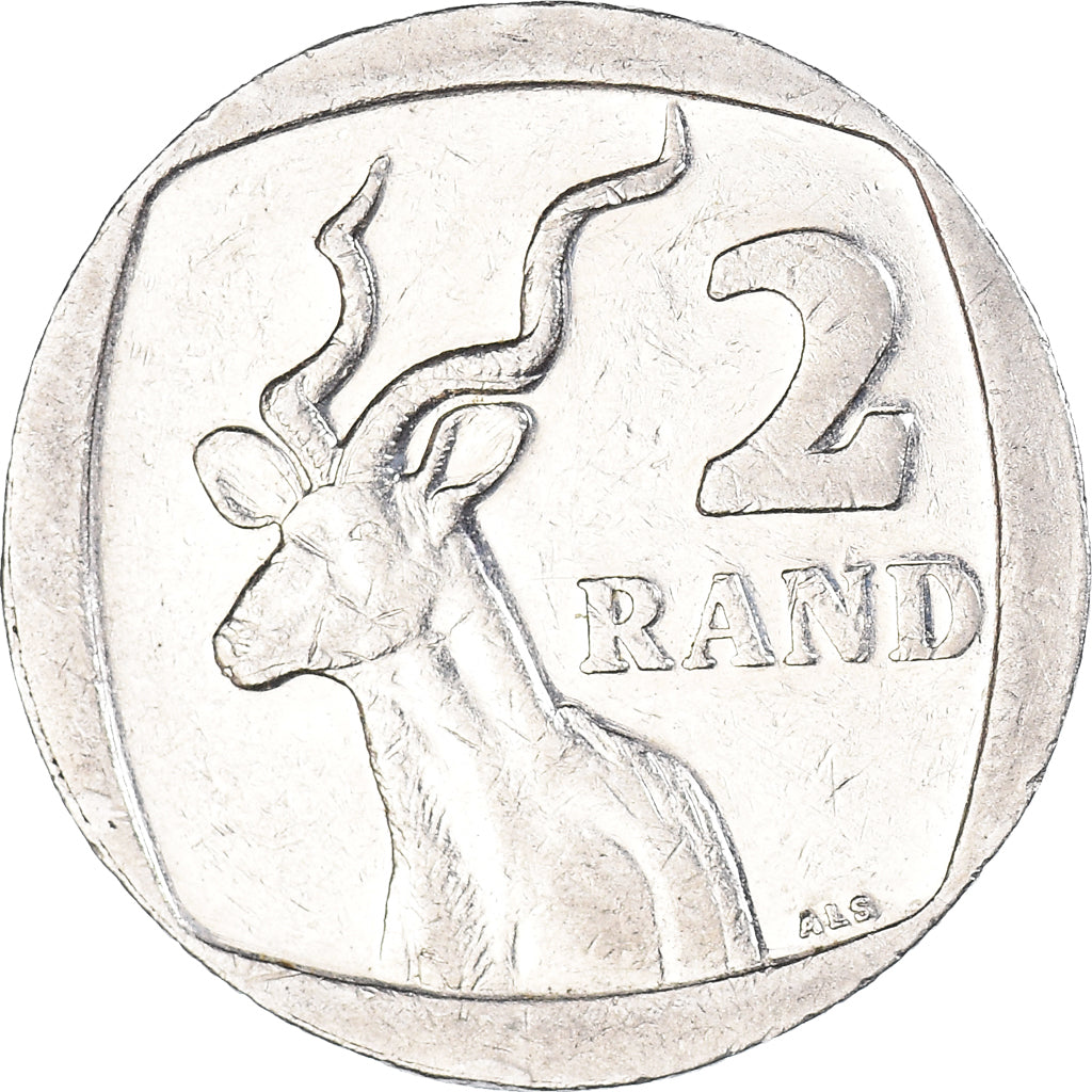 Coin, South Africa, 2 Rand, 2005