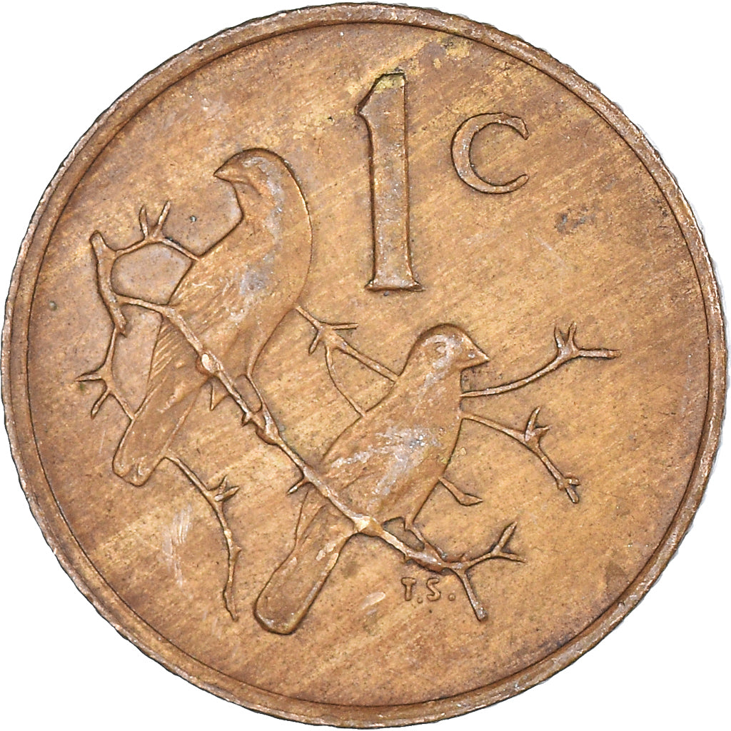 Monnaie, Afrique du Sud, Cent, 1975