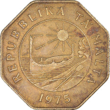 Munten, Malta, 25 Cents, 1975