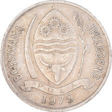 Coin, Botswana, 10 Thebe, 1979
