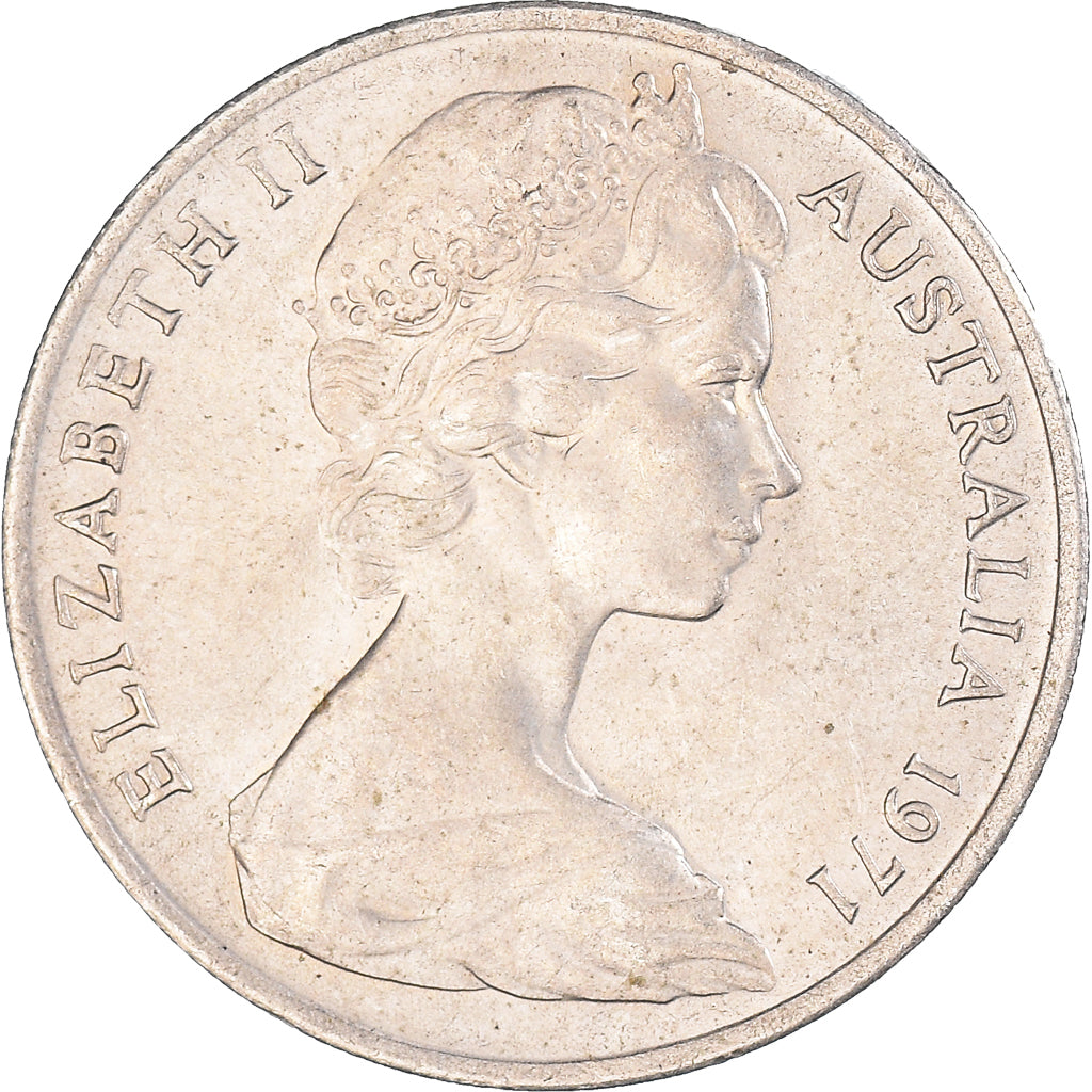 Moneda, Australia, 10 Cents, 1971