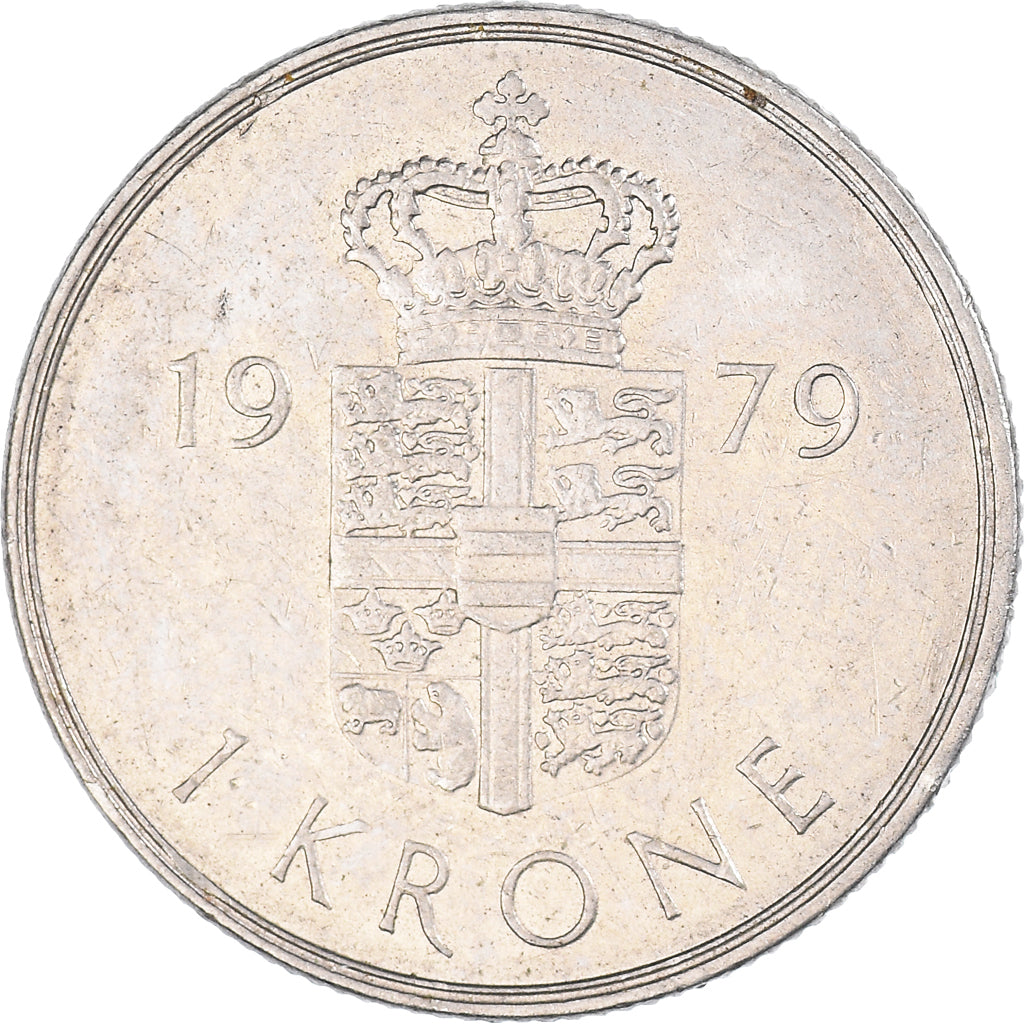 Monnaie, Danemark, Krone, 1979