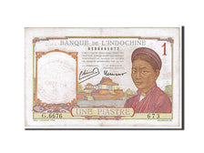 Banknote, French Indochina, 1 Piastre, 1949, KM:54d, UNC(60-62)