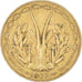 Moneta, Stati dell'Africa occidentale, 10 Francs, 1977