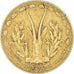 Moneta, Stati dell'Africa occidentale, 10 Francs, 1974
