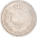 Moneda, Jordania, 50 Fils, 1/2 Dirham, 1962