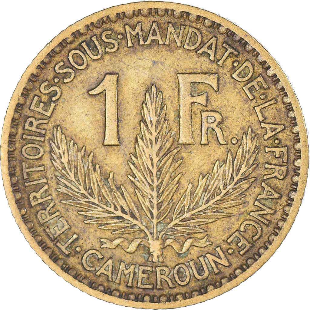 Moneda, Camerún, Franc, 1924