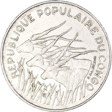 Münze, Congo Republic, 100 Francs, 1972