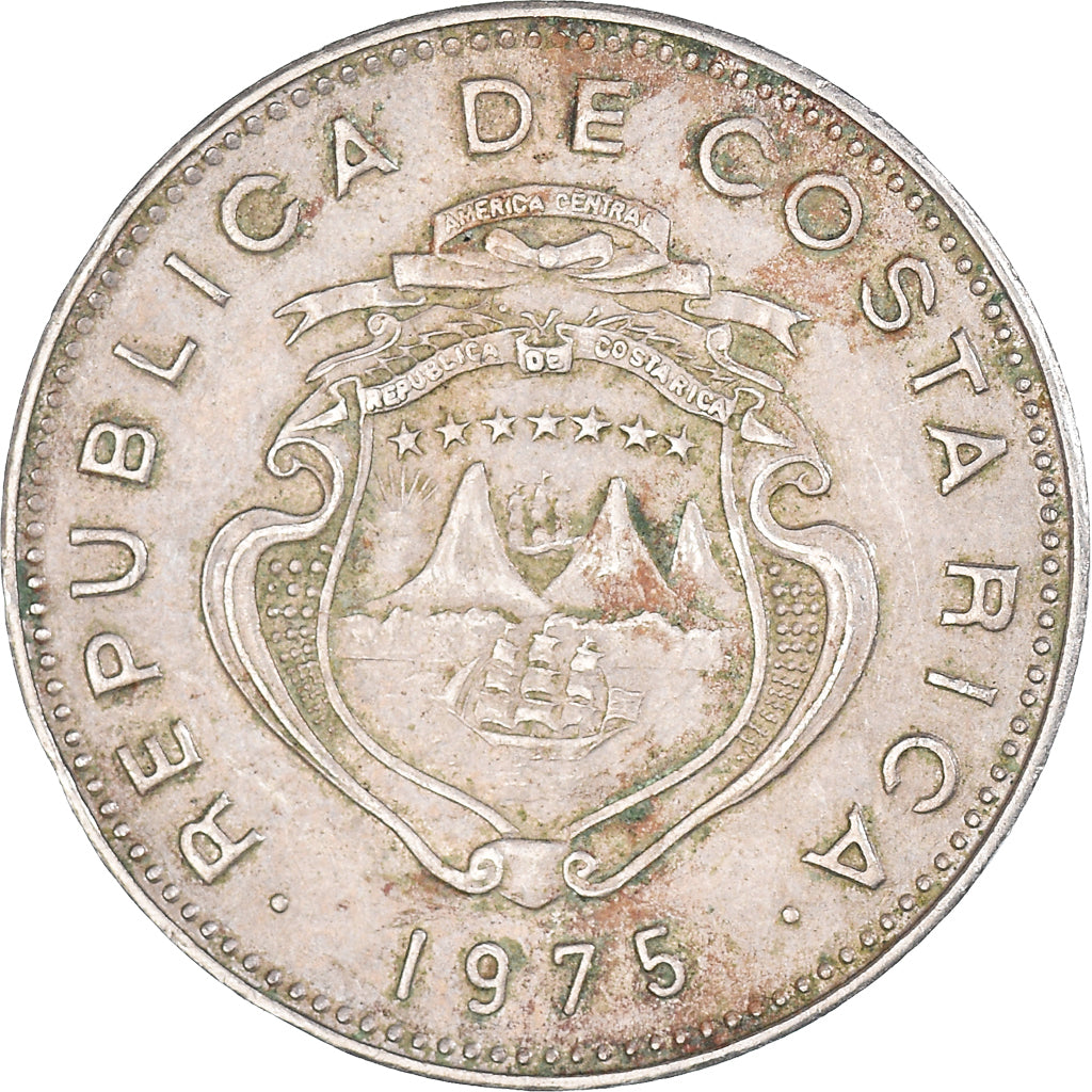 Moneta, Costa Rica, 50 Centimos, 1975